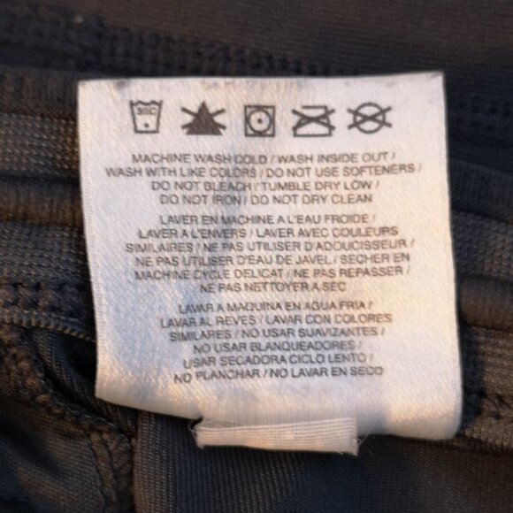 Nike Dri Fit Ladies Dark Grey Full Length Leggings - Picture 9 of 11